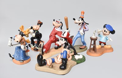 Lot 90 - Walt Disney Models, including Goofy "All...