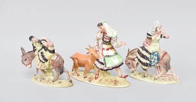 Lot 10 - Beswick 'Italian Girl Leading a Goat', model...
