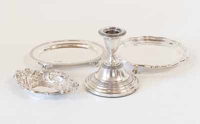 Lot 30 - A Collection of Assorted Silver, comprising a...