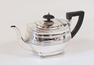 Lot 9 - A George V Silver Teapot, by George Howson,...
