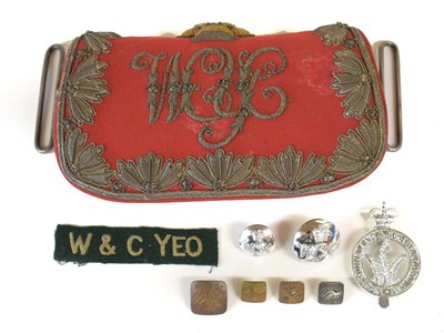 Lot 179 - A Victorian Shoulder Belt Pouch to the...
