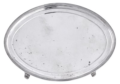Lot 35 - A George III Silver Teapot-Stand