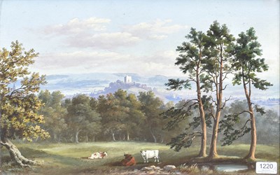 Lot 1220 - British School (20th Century) Summer landscape...