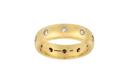 Lot 2453 - An 18 Carat Gold Diamond Eternity Ring the...