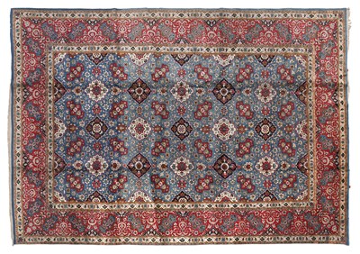 Lot 430 - Unusual Kashan Carpet Central Iran, Circa 1970...