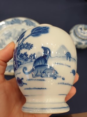Lot 13 - A Chinese Porcelain European-Subject Tea...