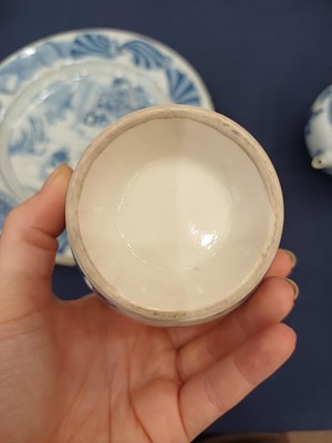 Lot 13 - A Chinese Porcelain European-Subject Tea...