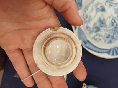 Lot 13 - A Chinese Porcelain European-Subject Tea...