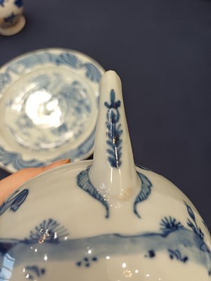 Lot 13 - A Chinese Porcelain European-Subject Tea...
