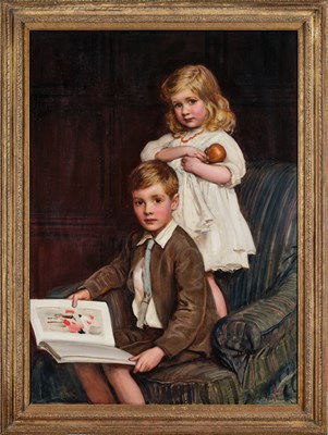 Lot 1068 - Ralph Peacock (1868-1946) Portrait of Philip...