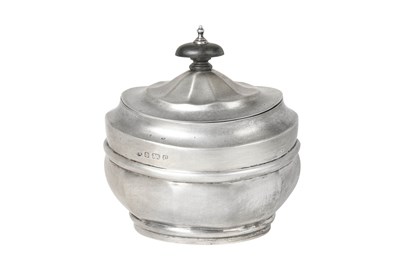 Lot 2210 - An Edward VII Silver Tea-Caddy