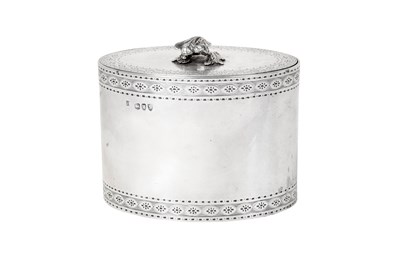 Lot 2154 - A Victorian Silver Tea-Caddy