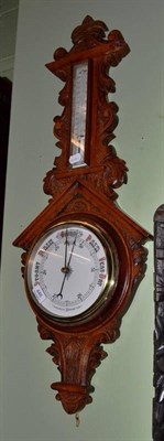 Lot 446 - Oak barometer