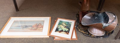 Lot 152 - Two Victorian Lacquered Papier Mache Serving...