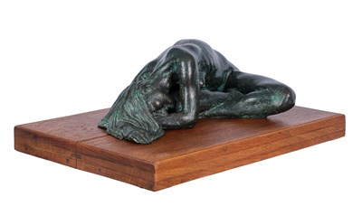 Lot 137 - Felipe Castañeda (b.1933) Mexican Resting nude...