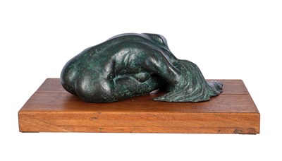Lot 137 - Felipe Castañeda (b.1933) Mexican Resting nude...