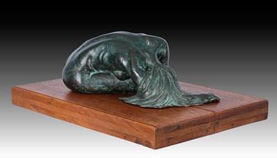 Lot 137 - Felipe Castañeda (b.1933) Mexican Resting nude...