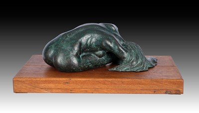 Lot 137 - Felipe Castañeda (b.1933) Mexican Resting nude...