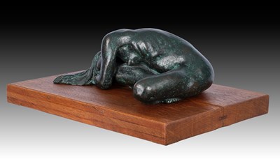 Lot 137 - Felipe Castañeda (b.1933) Mexican Resting nude...