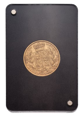 Lot 137 - Victoria, Sovereign 1863, (Marsh 46, S.3852D),...