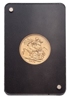 Lot 140 - Victoria, Sovereign 1876S, Sydney Mint, St....