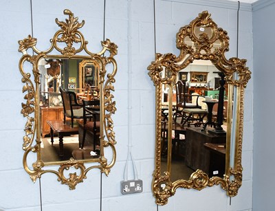 Lot 1288 - A Modern Neo Rococo Style Gilt Frame Wall...