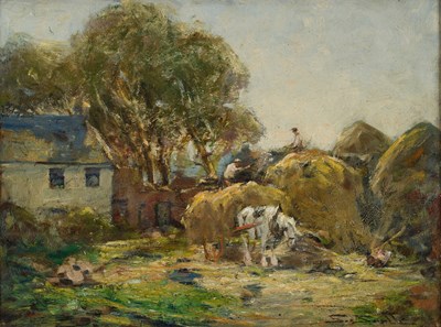 Lot 1043 - George Smith RSA (1870-1934) Scottish Building...