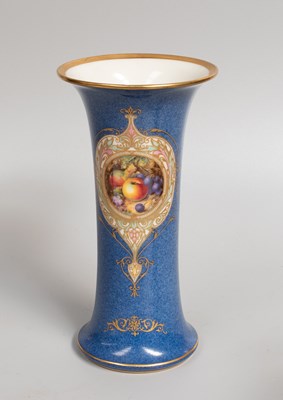 Lot 200 - A Royal Worcester Vase, by William Bee, the...