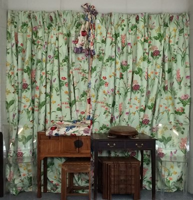 Lot 213 - Pair of Brunschwig & Fils Curtains Anna Lise...
