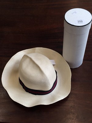 Lot 259 - Locke & Co Gents Rollable Panama Straw Hat...