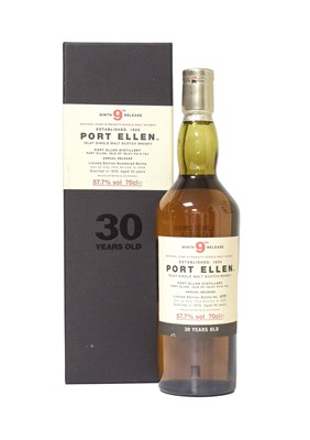 Lot 3183 - Port Ellen 1979 30 Years Old 9th Release Islay...