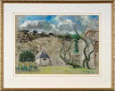 Lot 47 - Paul Maze (1887-1979) French Garden scene...
