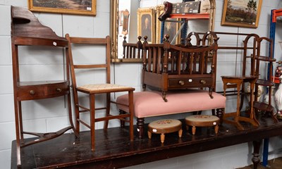 Lot 1356 - A Group of Occasional Furniture, comprising a...