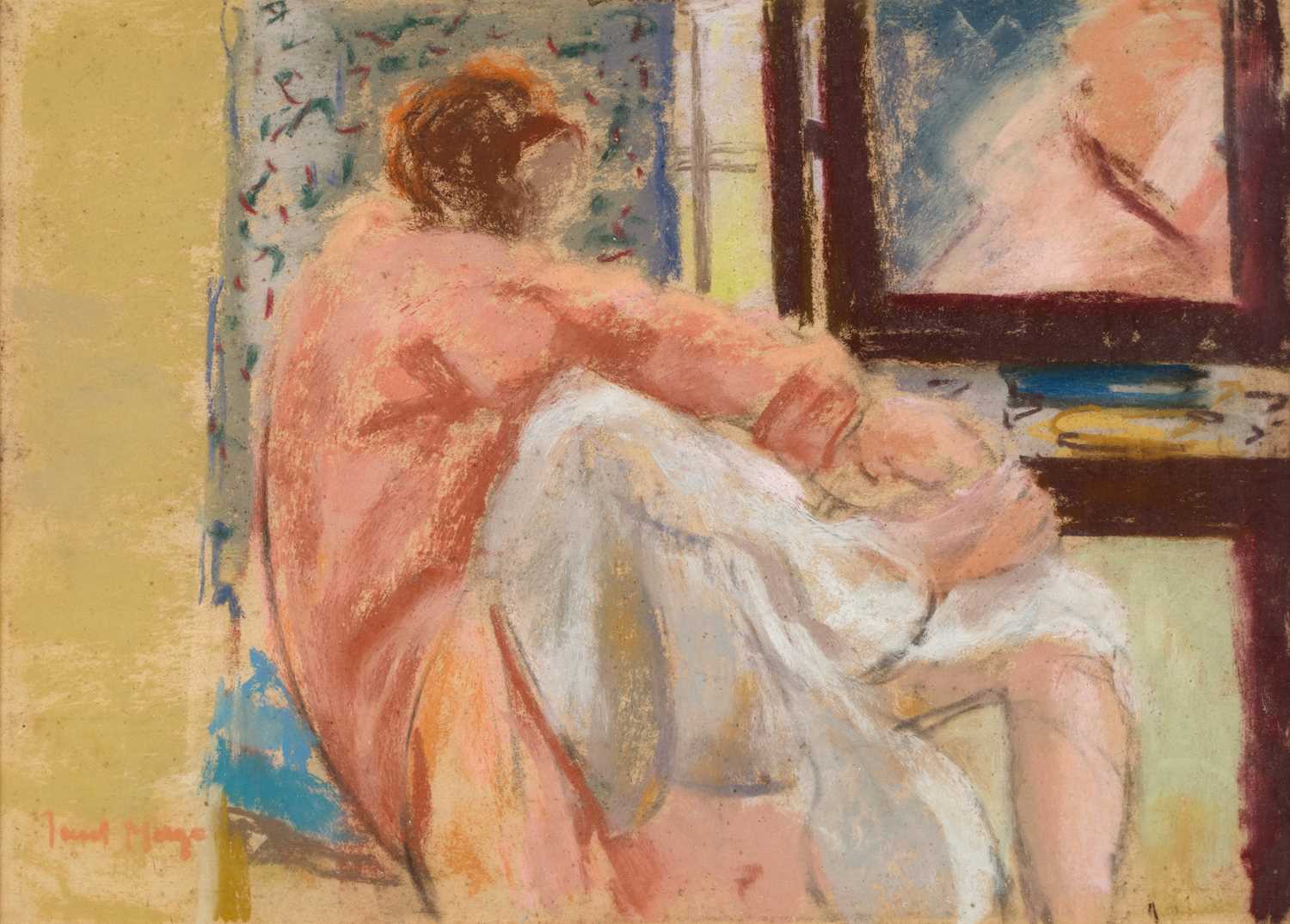 Lot 50 - Paul Maze (1887-1979) French "Jessie Dressing"...