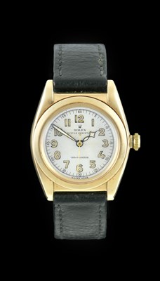 Lot 2344 - Rolex: A 14 Carat Gold Automatic Centre...