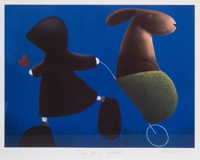 Lot 158 - After Mackenzie Thorpe (b.1956) "Out for a...
