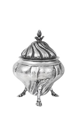 Lot 2126 - A Maltese Silver Sugar-Bowl and Cover