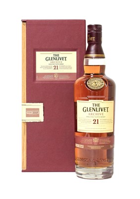 Lot 3131 - Glenlivet "Archive" 21 Year Old Single Malt...
