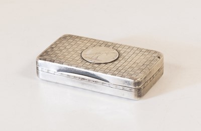 Lot 50 - A George III Silver Snuff-Box, Probably by...