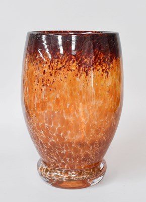 Lot 180 - A Scottish Studio Glass Vase, possibly Vasart...