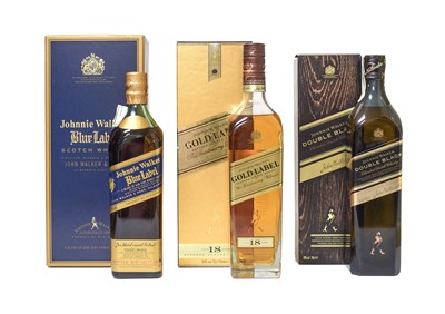 Lot 3150 - Johnnie Walker Blue Label Scotch Whisky, blend,...