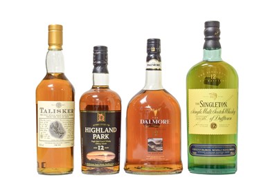 Lot 3144 - Highland Park 12 Year Old Single Malt Scotch...