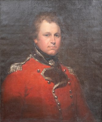 Lot 129 - After John Astley Portrait of an officer, half-...