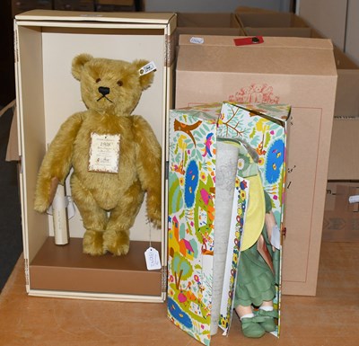 Lot 428 - Modern Steiff Bears including a 1908 replica...