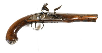 Lot 370 - A late 18th Century Flintlock Officer's Pistol...