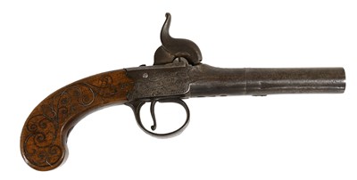 Lot 373 - An Early 19th Century Percussion Pocket Pistol...