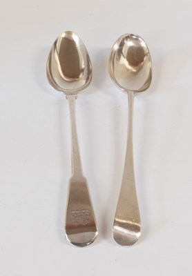 Lot 45 - A George III Provincial Silver Basting-Spoon,...