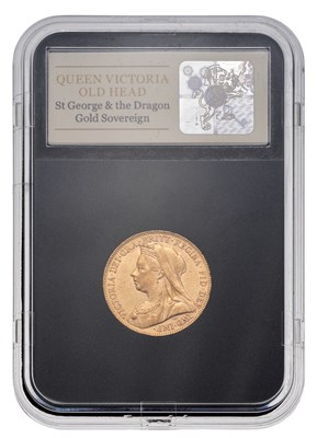 Lot 169 - Victoria, Sovereign 1900; very fine,...