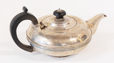 Lot 28 - A George V Silver Teapot, by Herbert Charles...