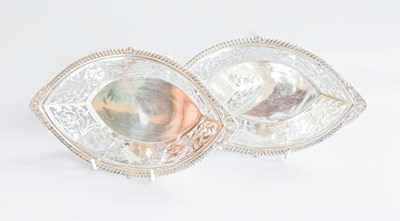 Lot 16 - A Pair of Edward VII Silver Dishes, Maker's...